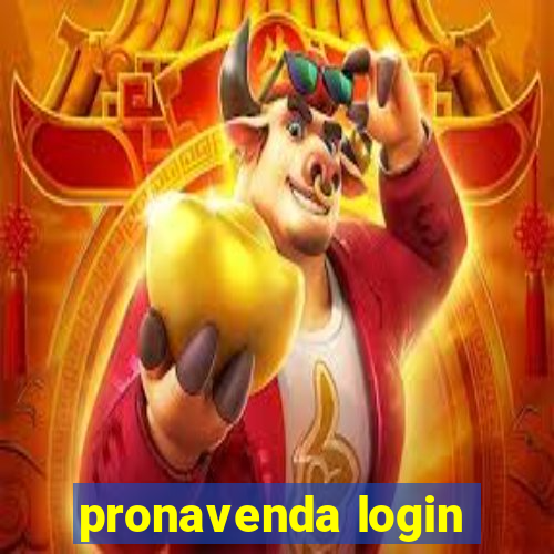 pronavenda login